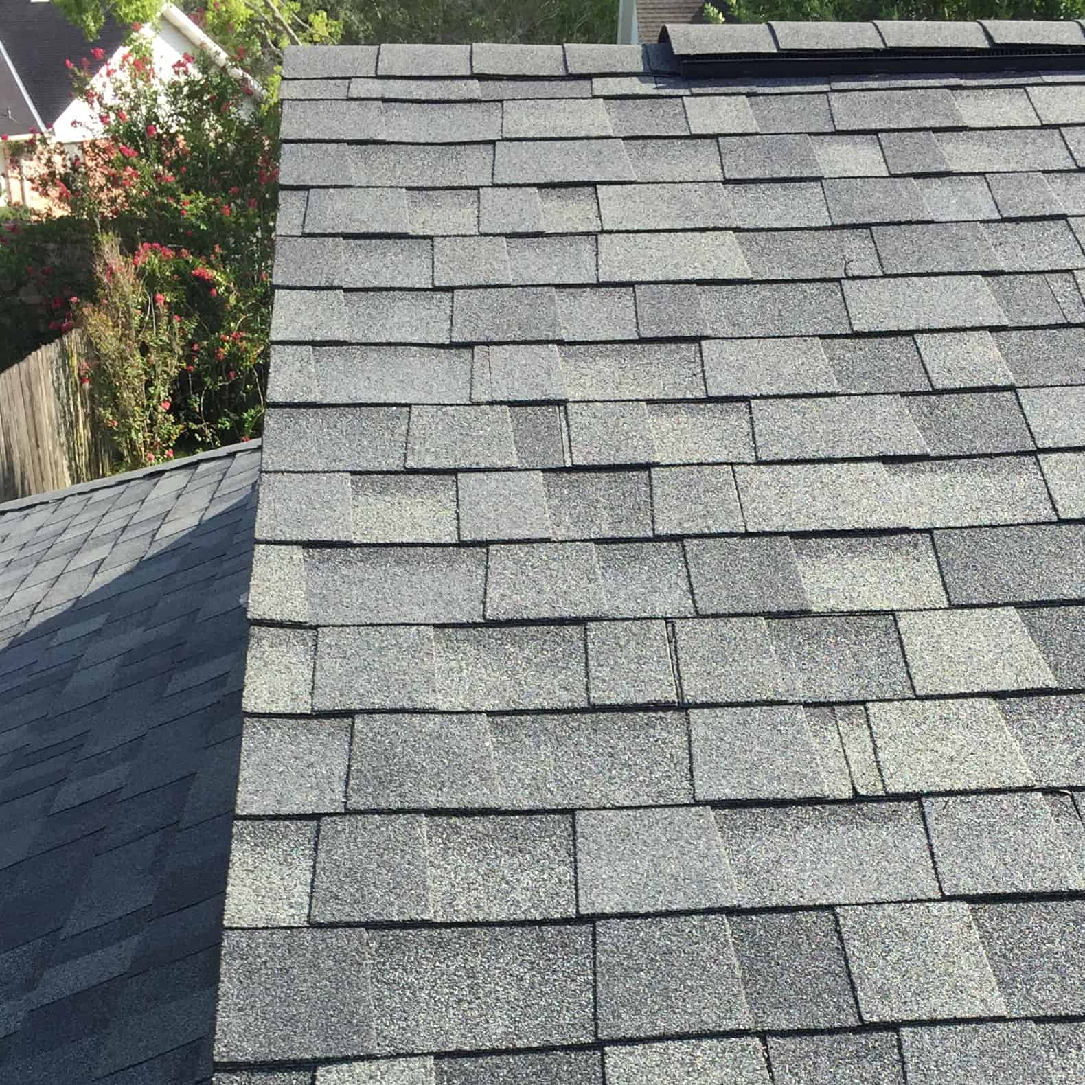 gray shingled roof